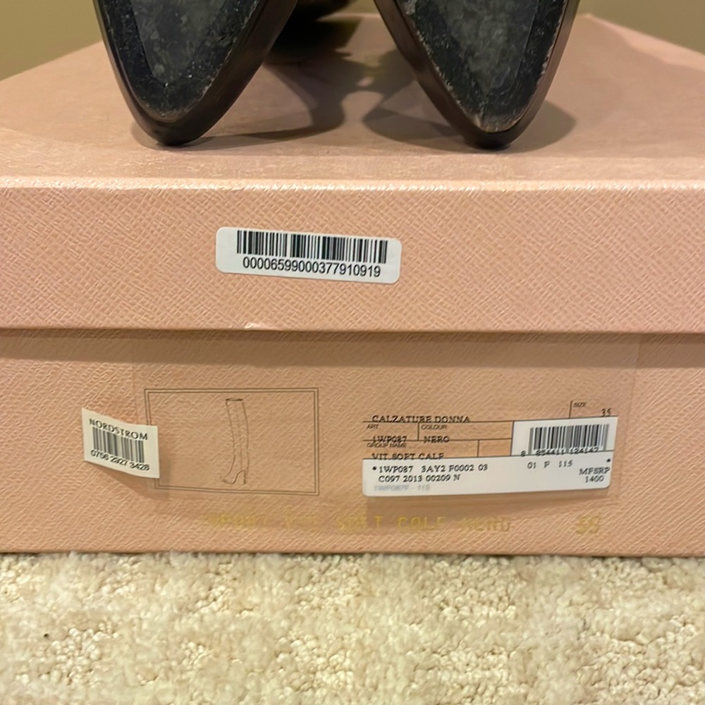 Prada over the knee calzature donna boots - Picture 8 of 8